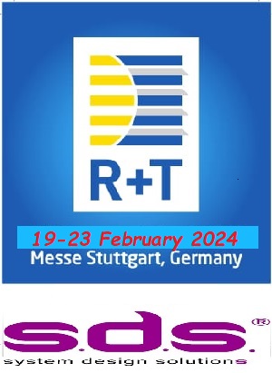 SDS Sineklik R + T 2024 Stuttgart Fuarındayız.